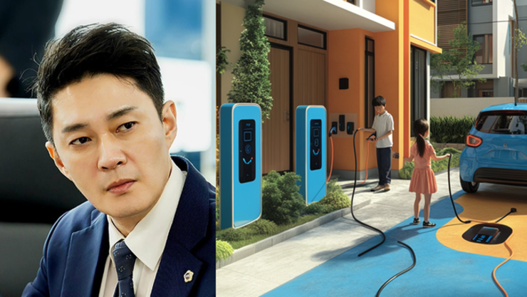 전석훈, 전기차 충전 시설 초중고 설치 제외 조례안..최대 조회수 댓글 기록