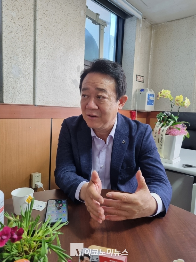최호 국민의힘 평택시장 후보 / 사진 : 안자영 기자