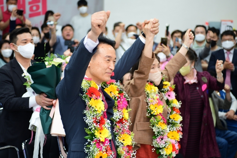사진: 임태희 경기도교육감 당선자/ 당선자 선거사무소 제공
