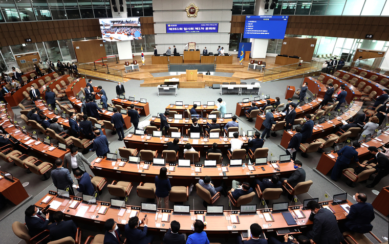 사진제공 -경기도의회 (제11대 경기도의회 제361회 임시회 제1차 본회의)