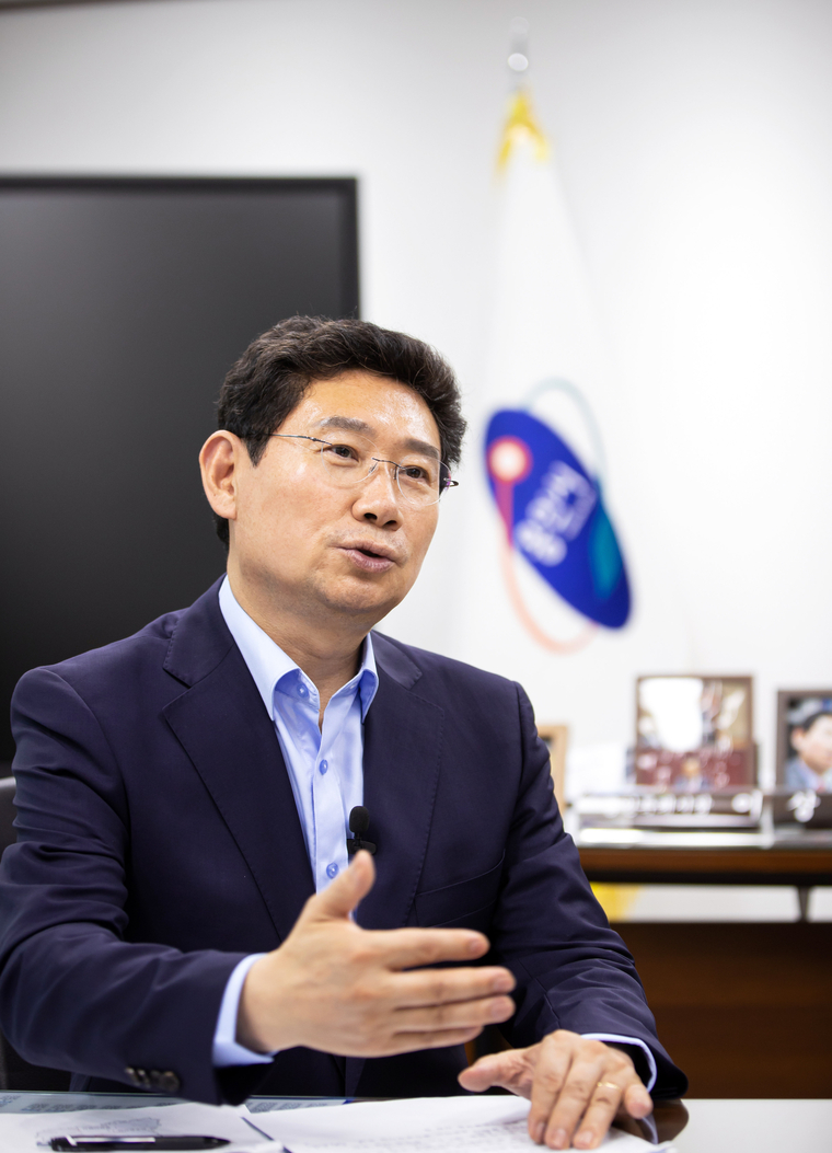 이상일 용인특례시장 인터뷰 모습 (용인시청 제공)