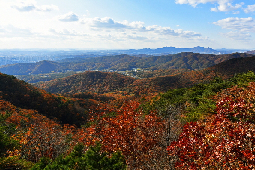 수원 광교산 전경 <수원시 제공>