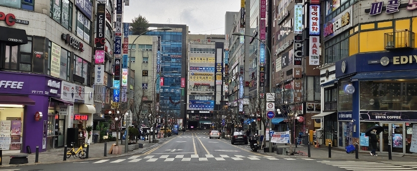 기흥구청 주변 구갈상가 모습 <용인특례시 제공>
