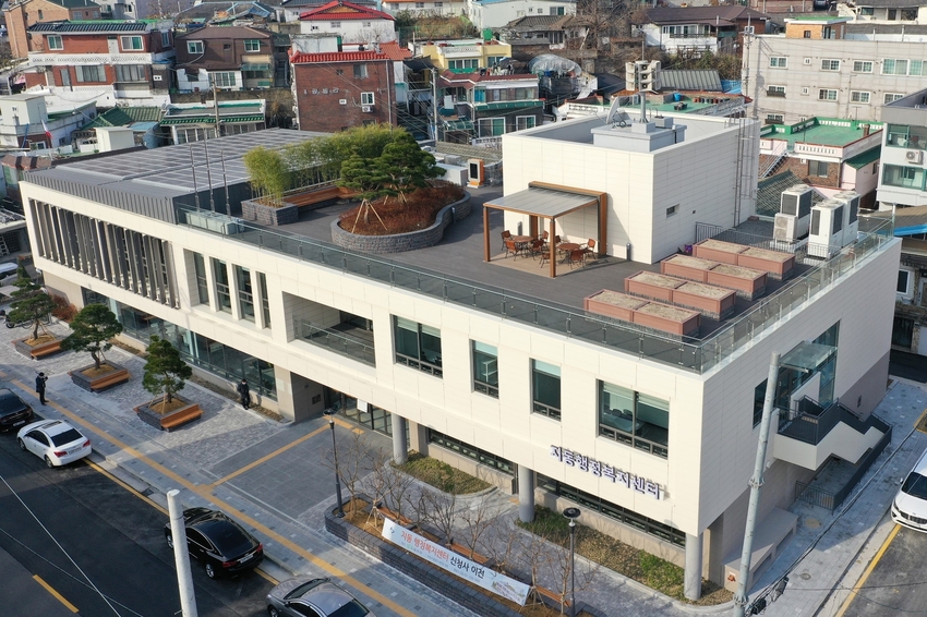 지동행정복지센터신청사 전경 <수원시 팔달구 지동 제공> 