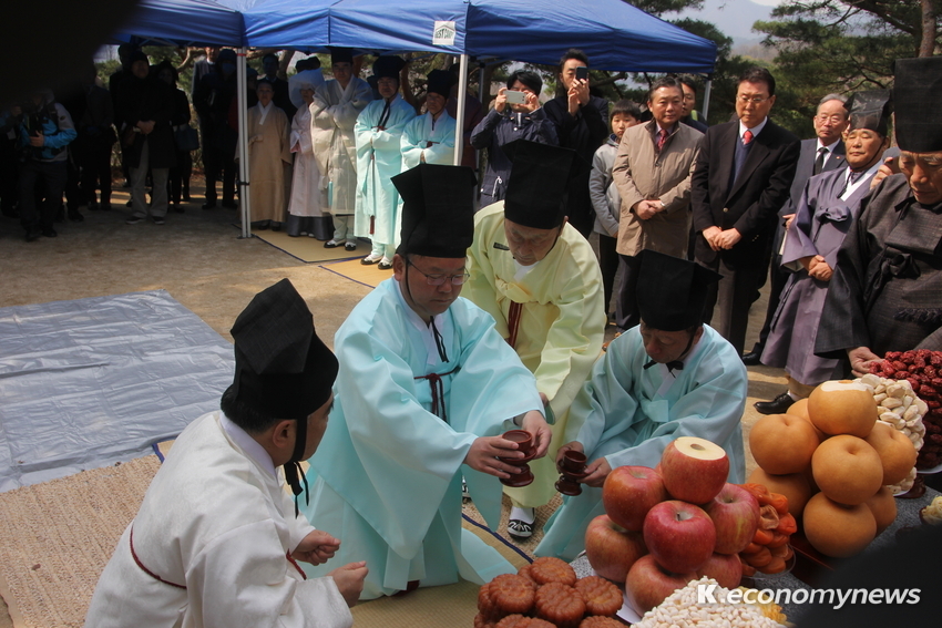 ‘다산 정약용 선생 서세 188주기 묘제 및 헌다례’가 오는 7일 거행된다 <경기문화재단 제공>