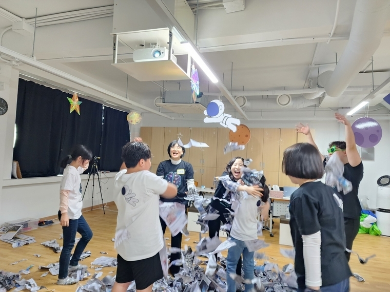 고양 미라클 성장학교 화풀이 캠프 활동 모습 <경기도교육청 제공>