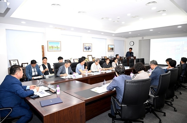파주시, LH와 공동추진중인 GTX 환승센터 주변 교통혼잡 개선 최종 용역보고회 개최 <파주시 제공>