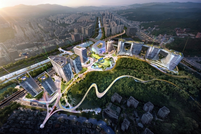 백현마이스 조감도 <성남시 제공>