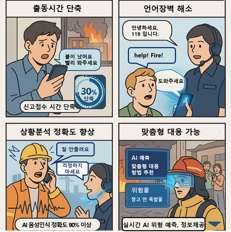 경기도소방재난본부-AI기반 119신고접수 및 상황분석 어시스턴트 개발 <경기도 제공>
