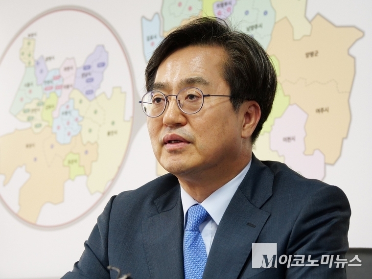 김동연 경기도지사 <사진 안자영 기자>
